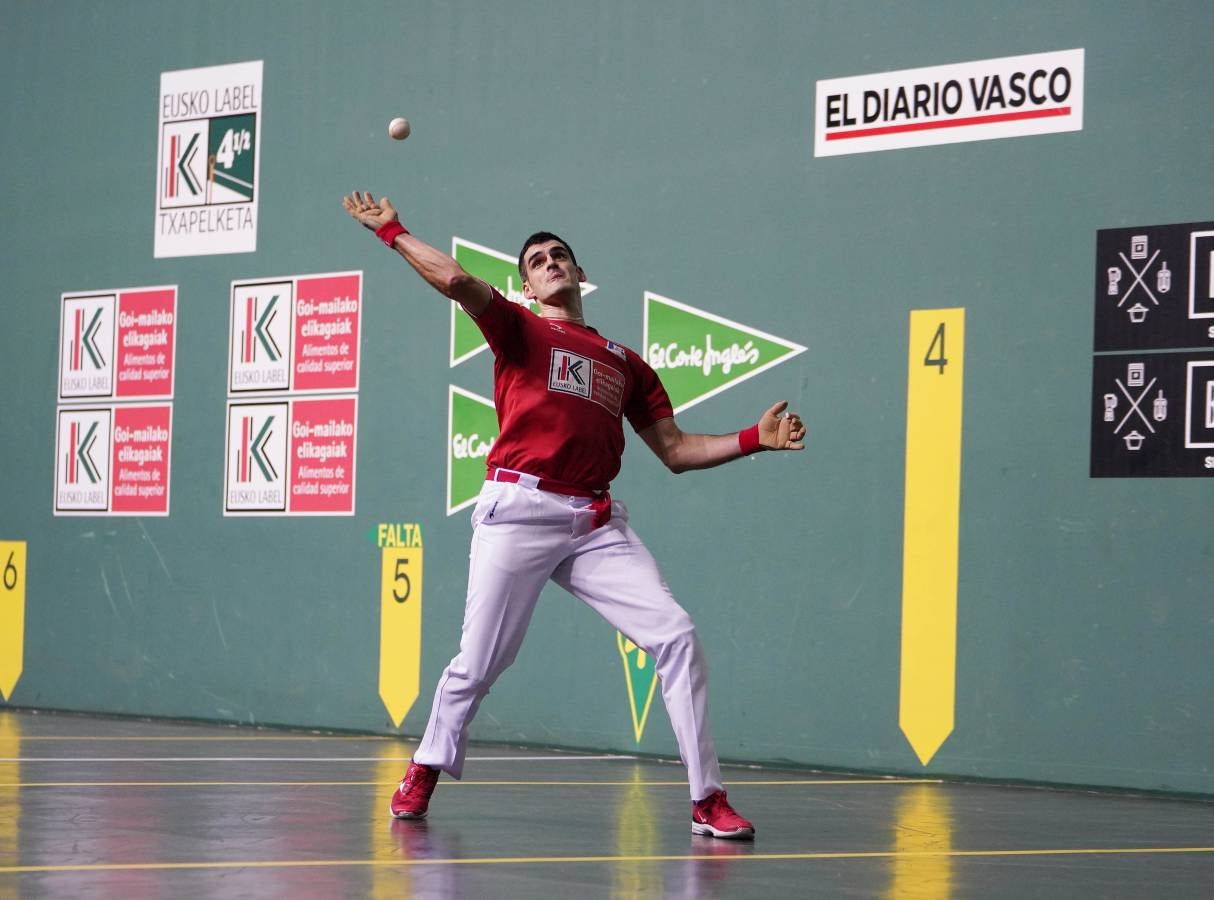 El navarro ha derrotado 22-16 a Altuna III en una final muy emocionante disputada en el Navarra Arena. 