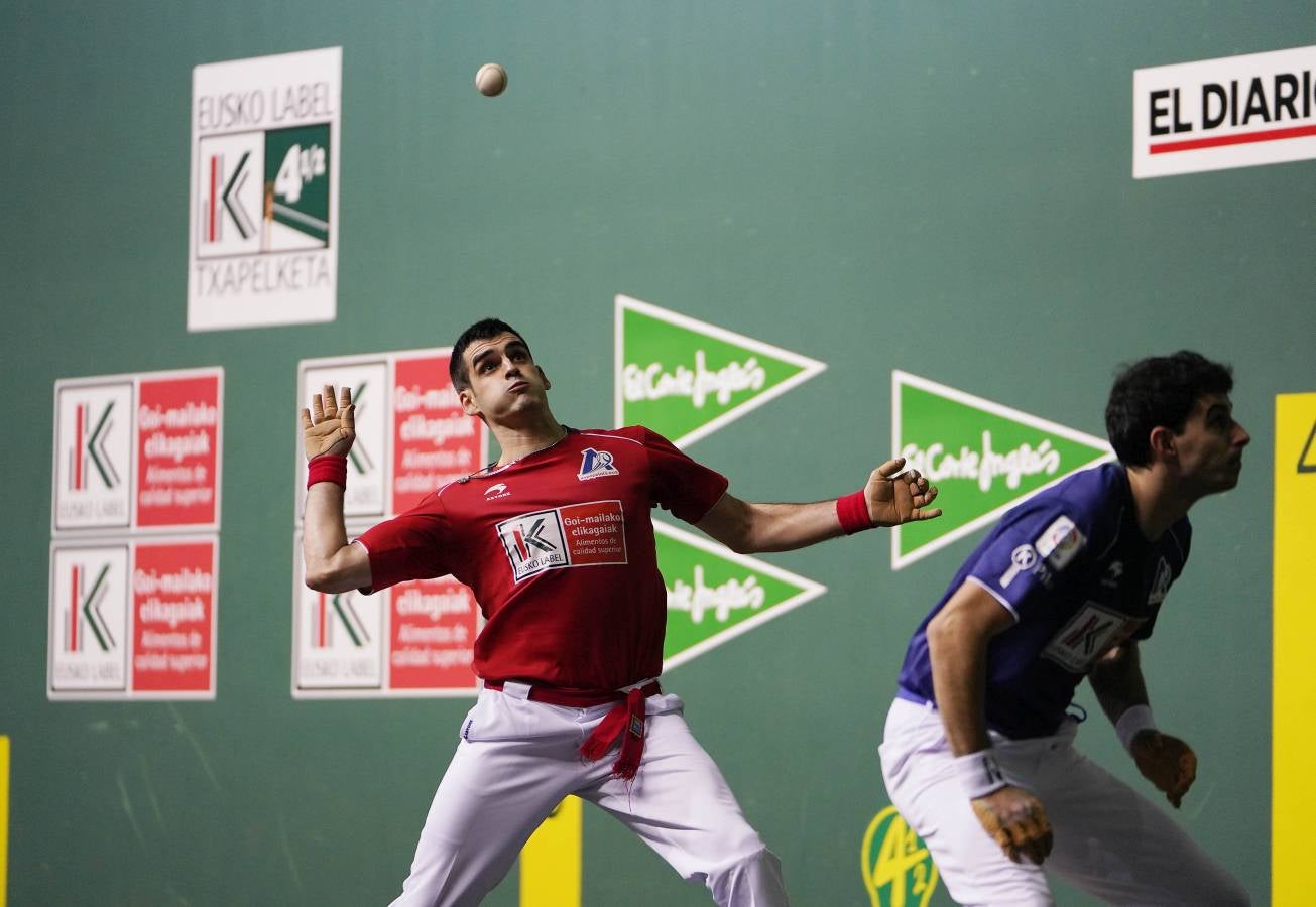 El navarro ha derrotado 22-16 a Altuna III en una final muy emocionante disputada en el Navarra Arena. 