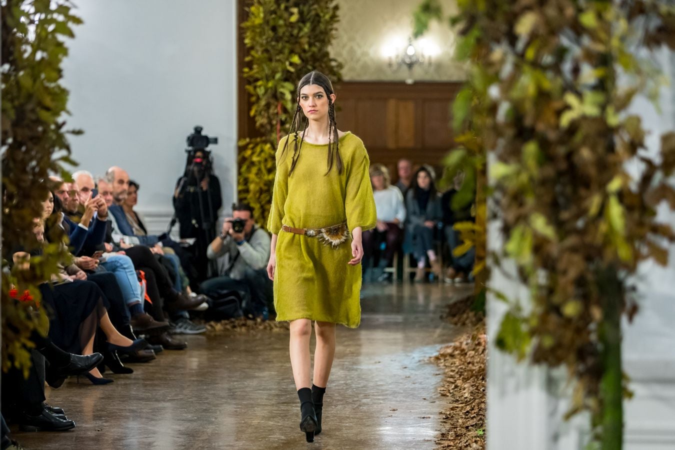 El desfile que tuvo lugar en el Palacio de Miramar abre la Semana de Prevención de Residuos de Gipuzkoa.