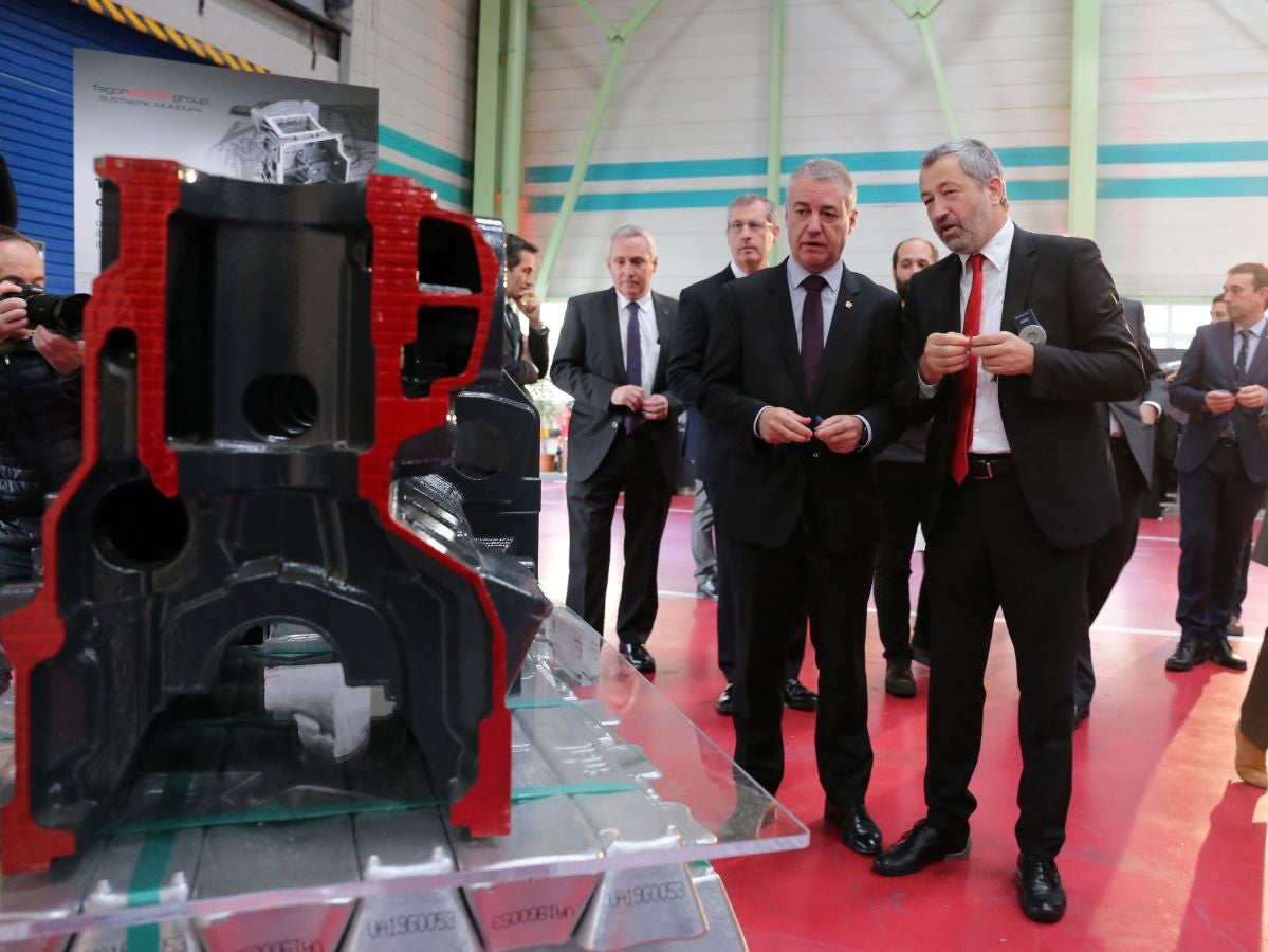 Fagor Ederlan estrena una nueva planta ubicada en Bergara y dedicada a la inyección de aluminio a baja presión. El grupo cooperativo ha invertido 55 millones de euros en esta nueva infraestructura