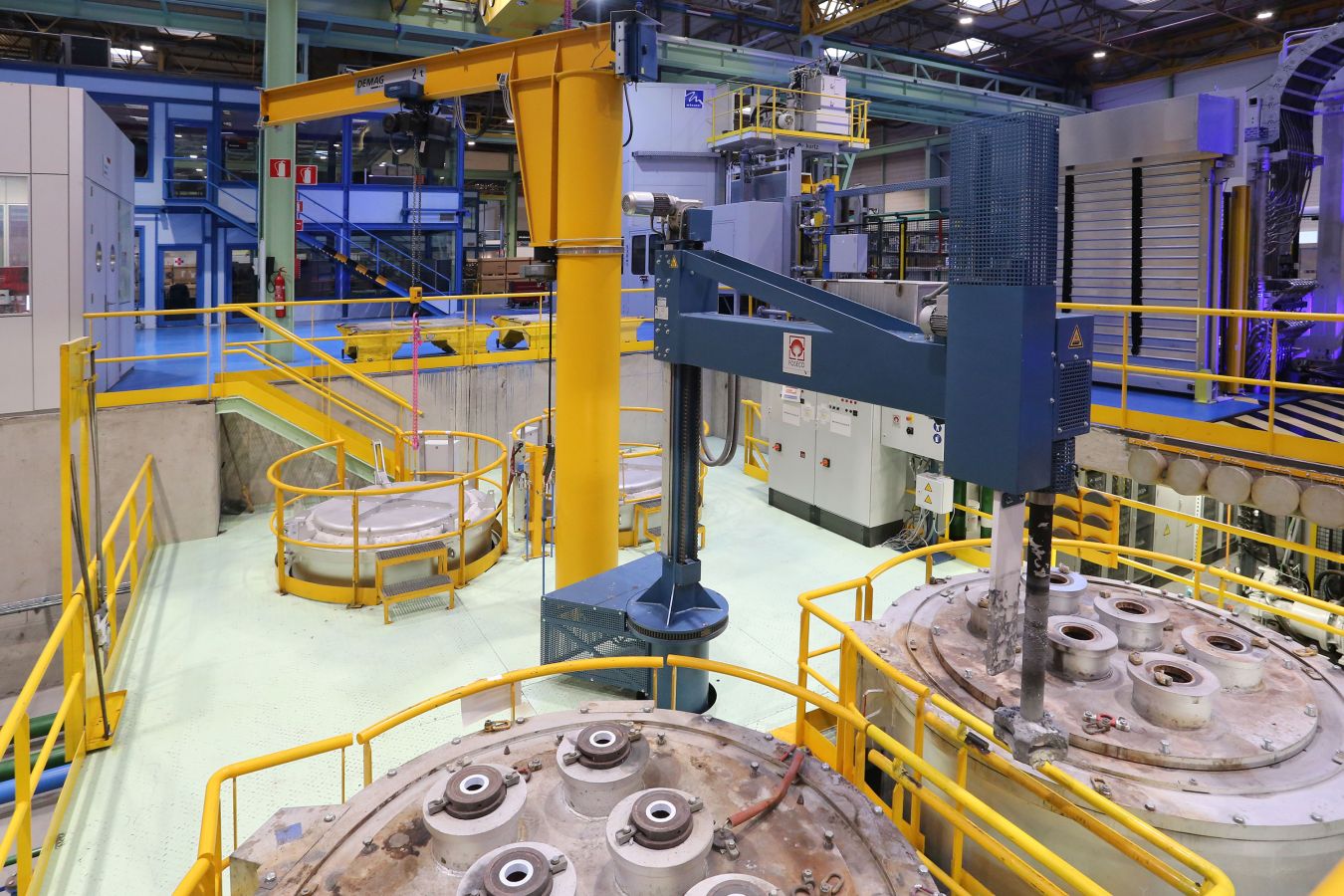 Fagor Ederlan estrena una nueva planta ubicada en Bergara y dedicada a la inyección de aluminio a baja presión. El grupo cooperativo ha invertido 55 millones de euros en esta nueva infraestructura