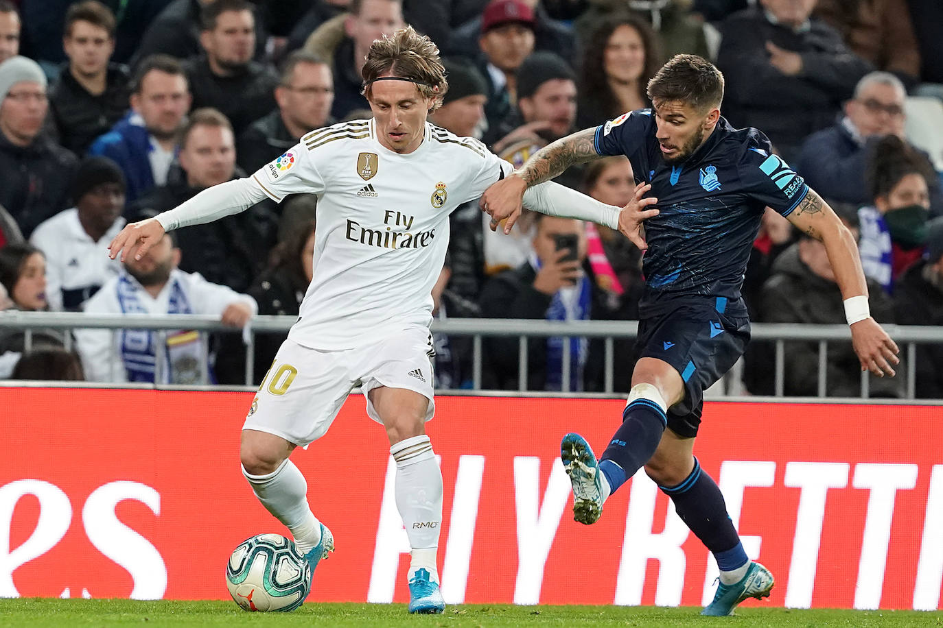 Las imágenes más destacadas del Real Madrid - Real Sociedad en el Bernabéu. 