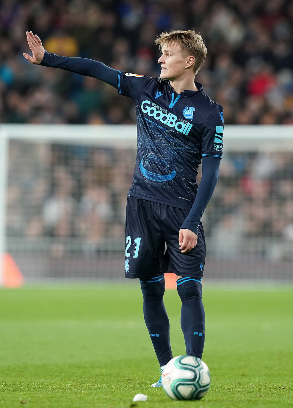 Las imágenes más destacadas del Real Madrid - Real Sociedad en el Bernabéu. 