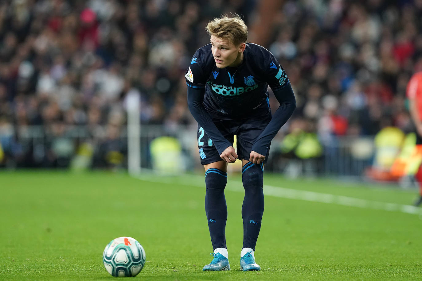 Las imágenes más destacadas del Real Madrid - Real Sociedad en el Bernabéu. 