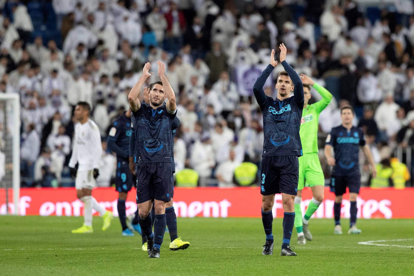 Las imágenes más destacadas del Real Madrid - Real Sociedad en el Bernabéu. 