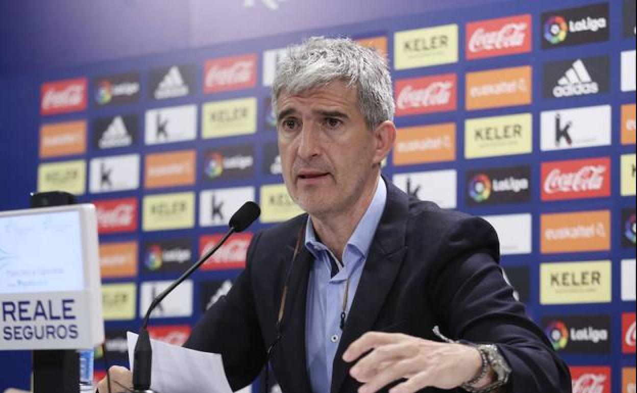 Olabe: «Nos ha faltado paciencia y más pase»