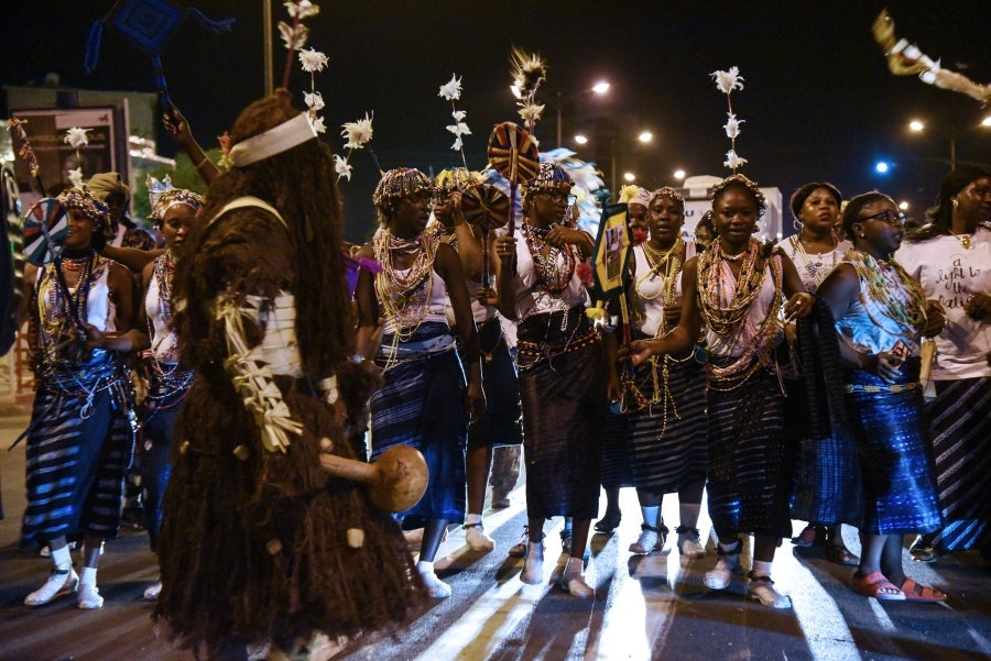 Fotos: Primer carnaval de Dakar