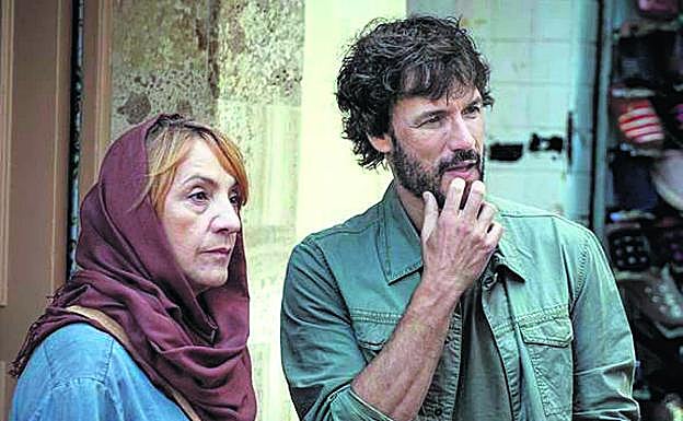 Blanca Portillo y Daniel Grao, protagonistas de 'Promesas de arena'. 