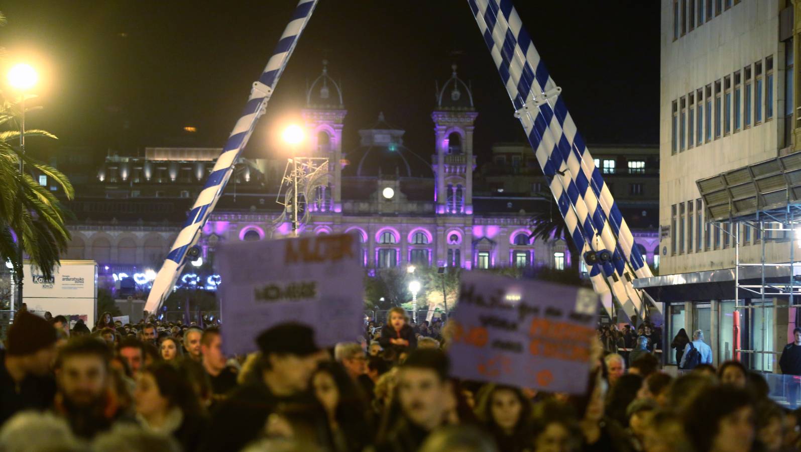 En el día Internacional para Eliminar la Violencia contra las Mujeres, Gipuzkoa clama por una sociedad sin violencia ni discriminación contra las mujeres.