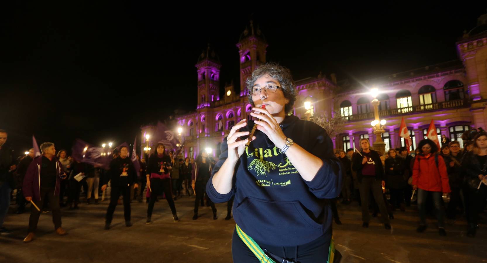 En el día Internacional para Eliminar la Violencia contra las Mujeres, Gipuzkoa clama por una sociedad sin violencia ni discriminación contra las mujeres.