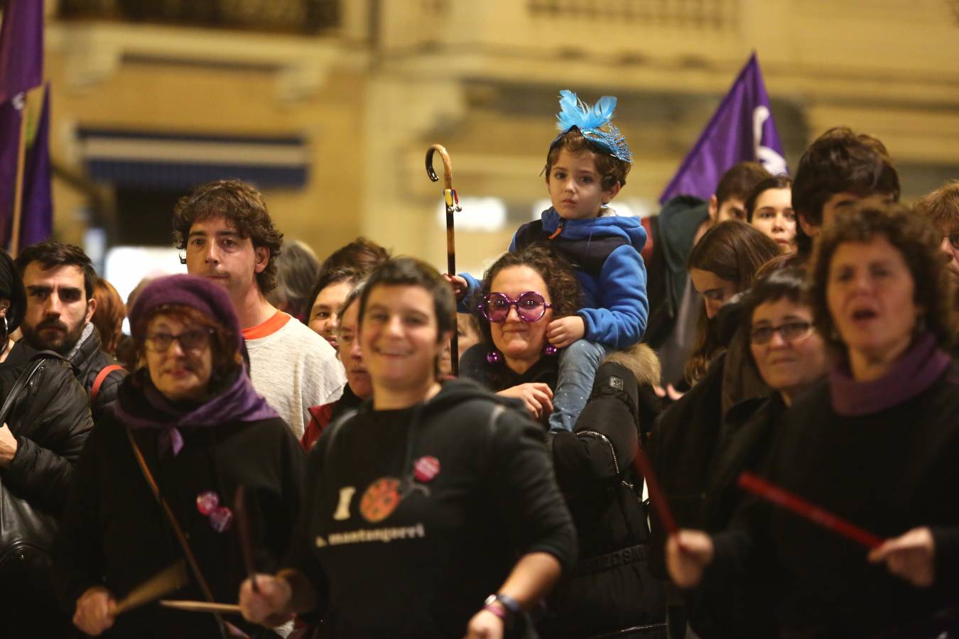 En el día Internacional para Eliminar la Violencia contra las Mujeres, Gipuzkoa clama por una sociedad sin violencia ni discriminación contra las mujeres.