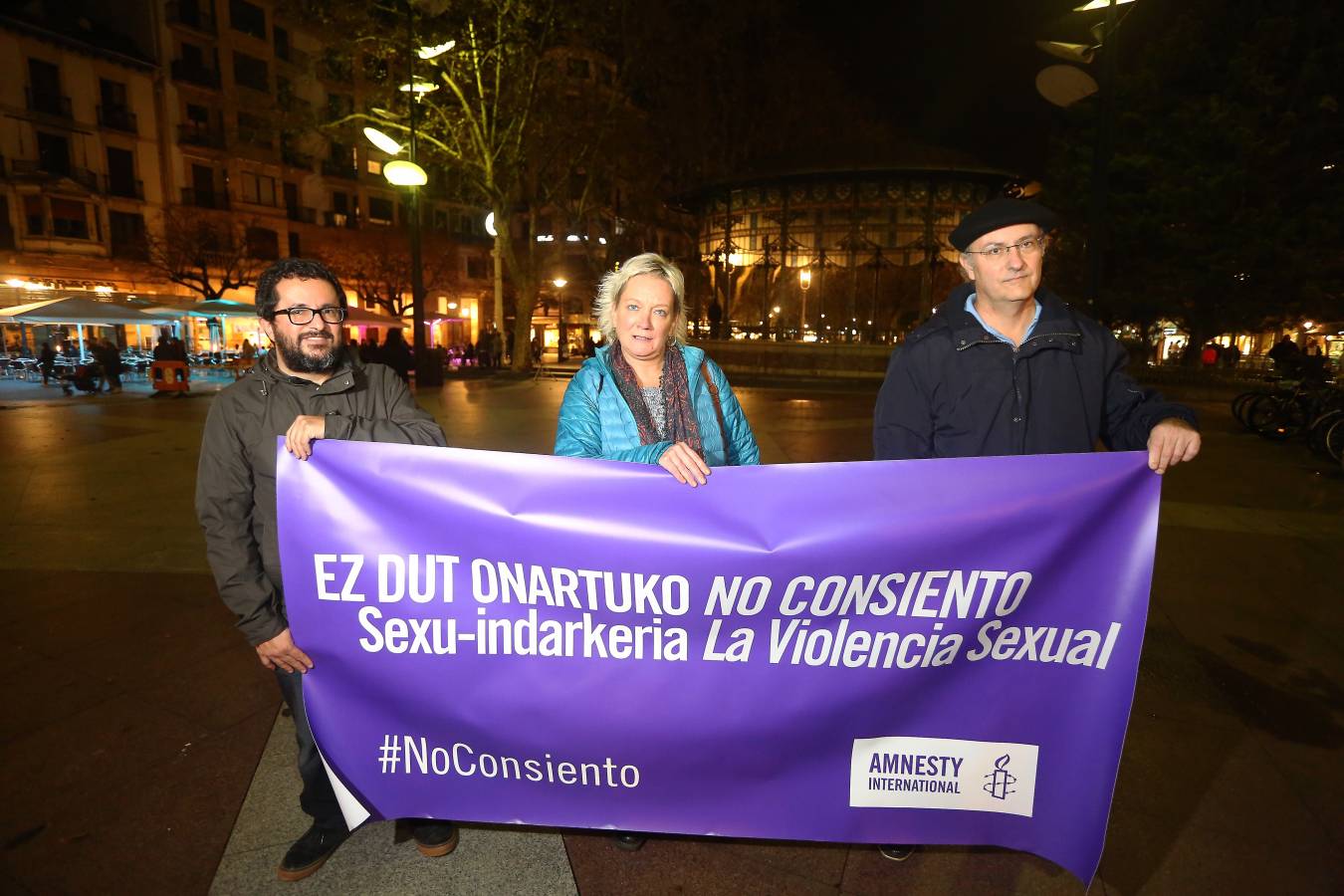 En el día Internacional para Eliminar la Violencia contra las Mujeres, Gipuzkoa clama por una sociedad sin violencia ni discriminación contra las mujeres.