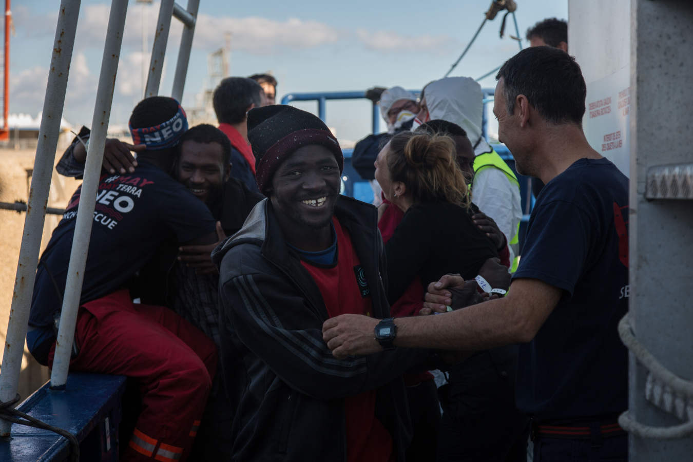 Fotos: El desembarco del &#039;Aita Mari&#039; en Sicilia