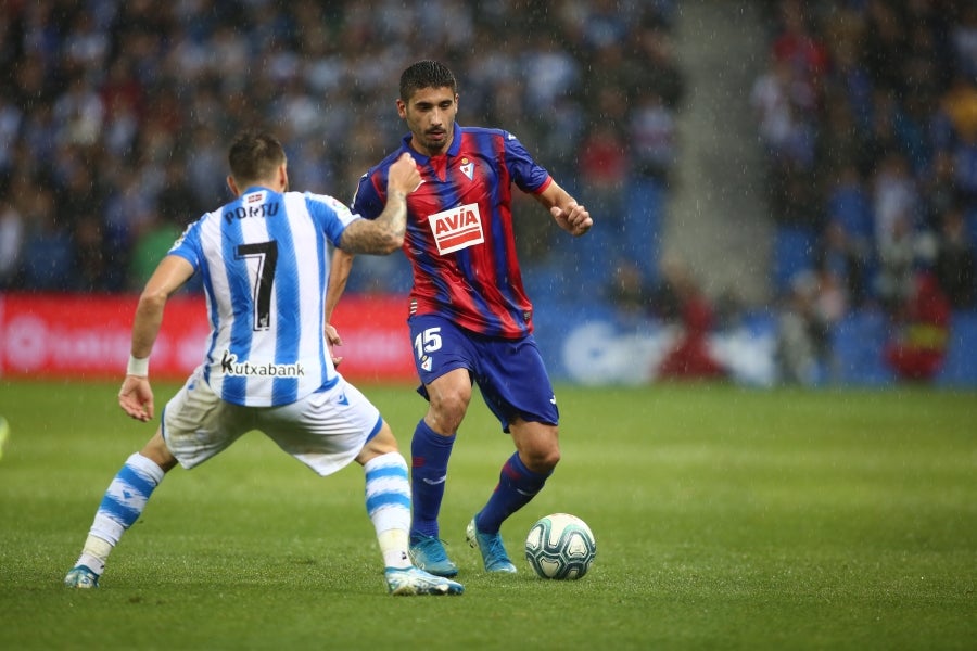 La Real Sociedad vence 4-1 al Eibar en el Reale Arena. 