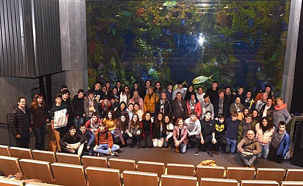 El acto celebrado en el Aquarium de San Sebastián.