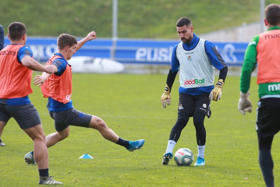 Fotos: Intensidad para preparar el encuentro ante el Barcelona