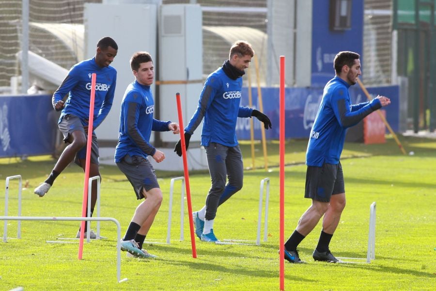 Fotos: Intensidad para preparar el encuentro ante el Barcelona