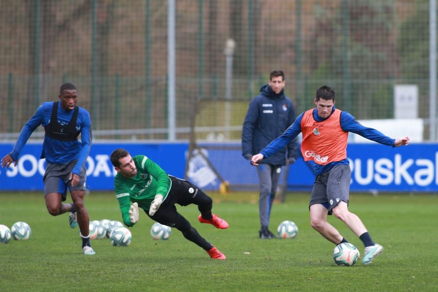 Fotos: Intensidad para preparar el encuentro ante el Barcelona