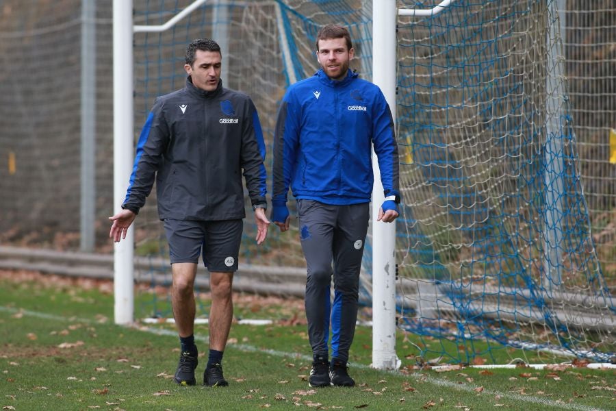 Fotos: Intensidad para preparar el encuentro ante el Barcelona