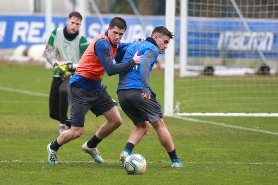 Fotos: Intensidad para preparar el encuentro ante el Barcelona