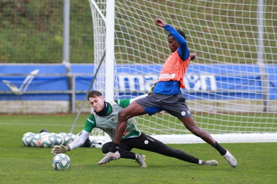 Fotos: Intensidad para preparar el encuentro ante el Barcelona