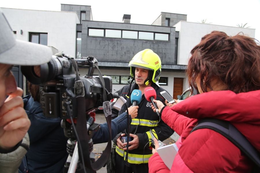 Fotos: Nueve intoxicados por monóxido de carbono emitido por una caldera en Donostia