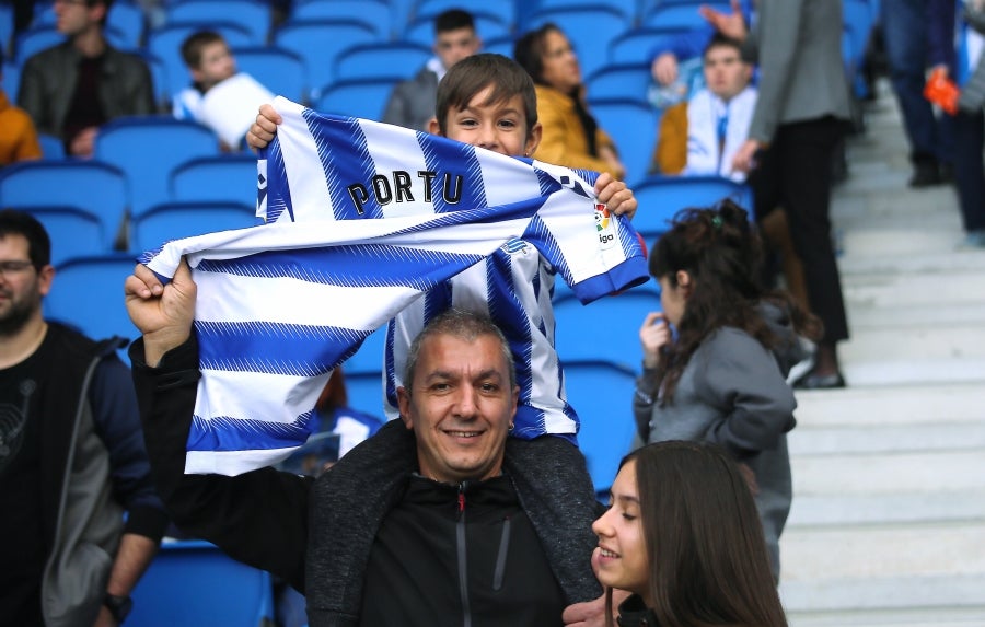 La Real Sociedad y el FC Barcelona han empatado a dos en el Reale Arena. 