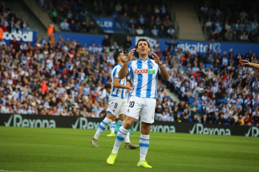 La Real Sociedad y el FC Barcelona han empatado a dos en el Reale Arena. 