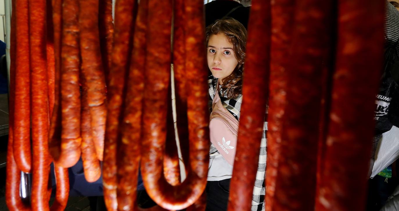 Ambiente festivo en Donostia desde bien temprano. 