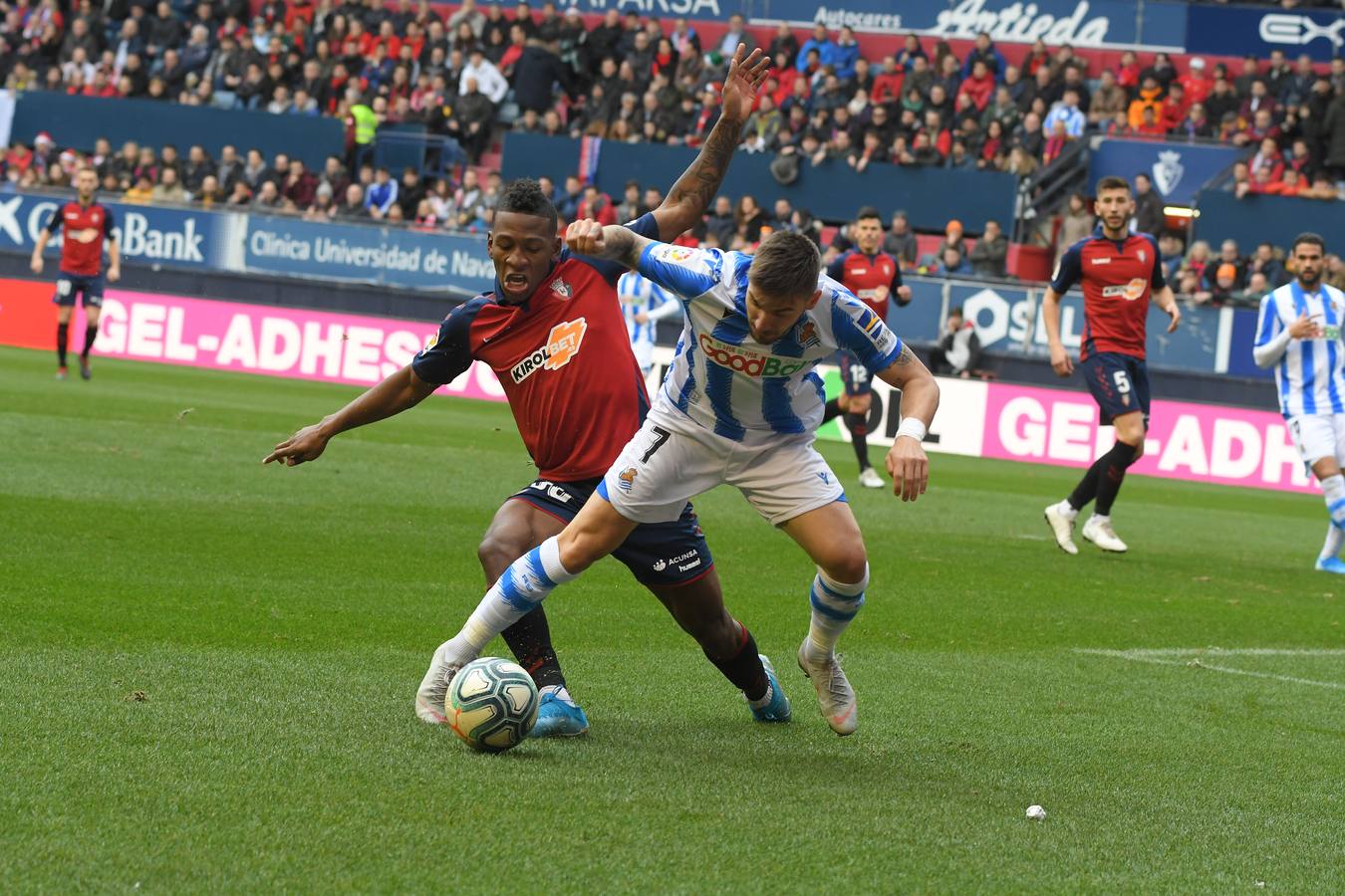Fotos: Las mejores imágenes del Osasuna - Real Sociedad en El Sadar