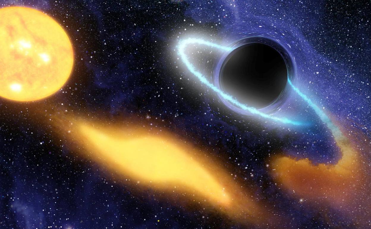 Descubren de qué se alimentaron los primeros agujeros negros del universo