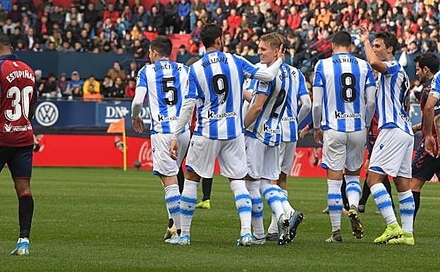 El uno a uno de los jugadores de la Real frente al Osasuna