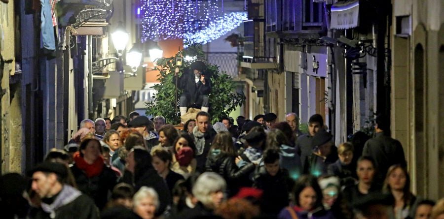 Fotos: Olentzero recorre Errenteria