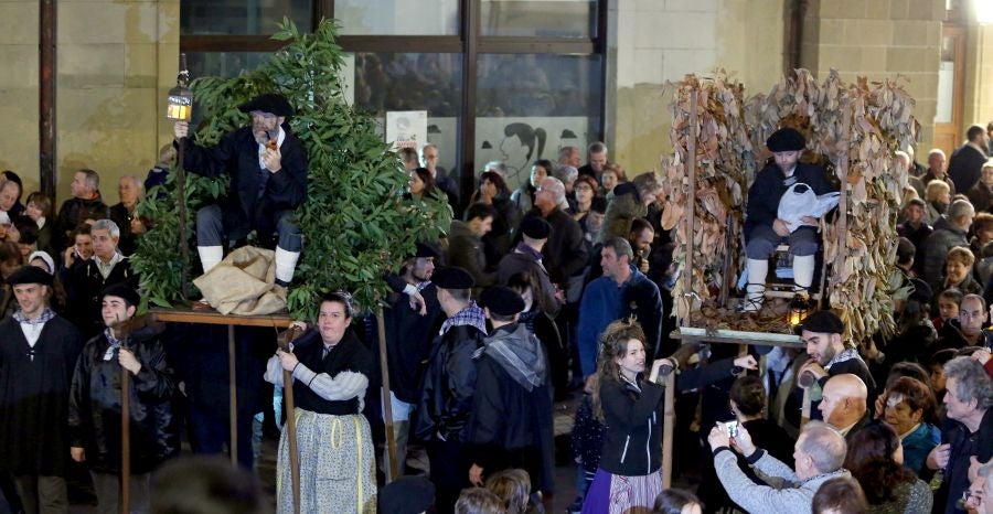 Fotos: Olentzero recorre Errenteria