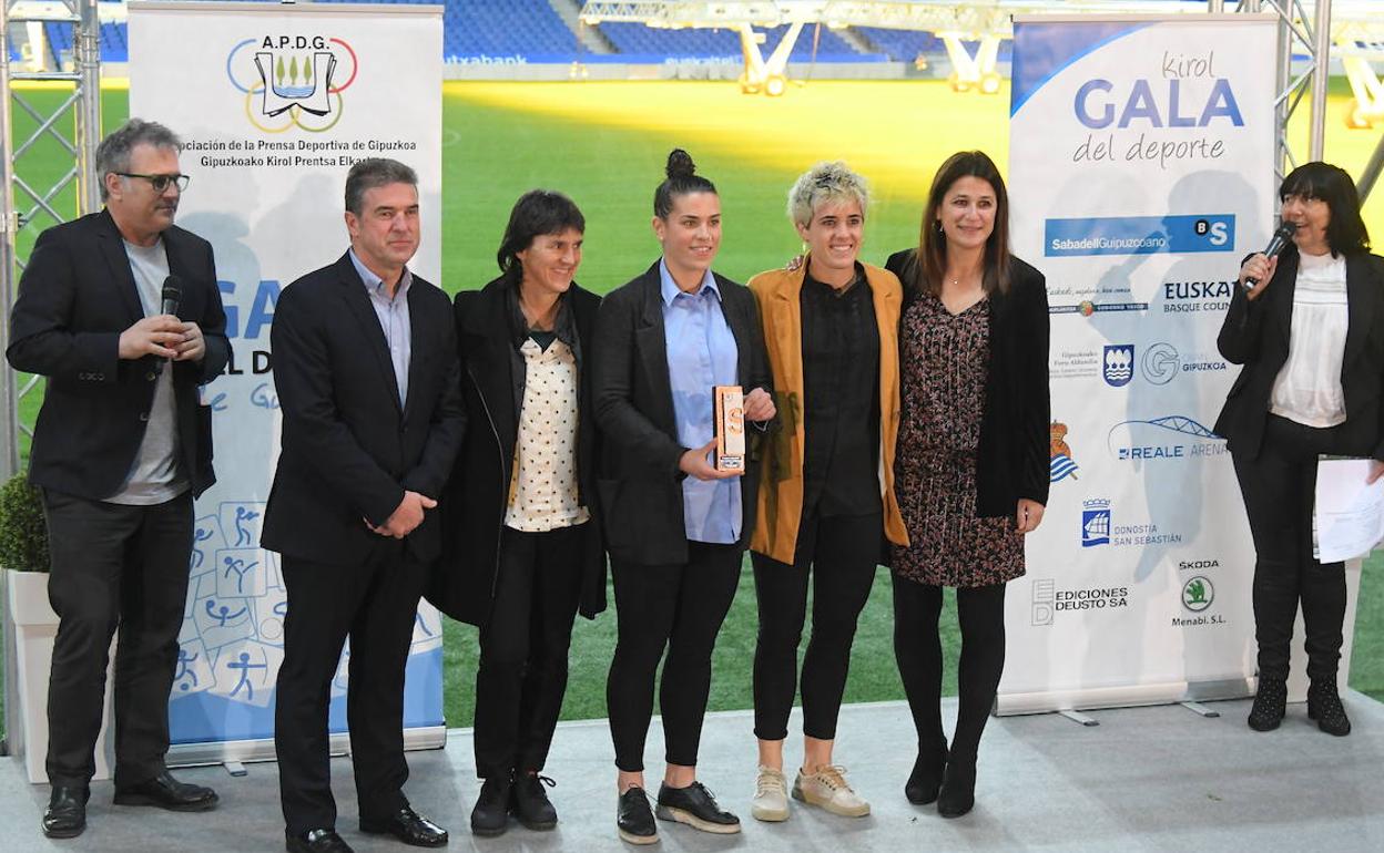 La Real femenina, premio mejor deportista de Gipuzkoa