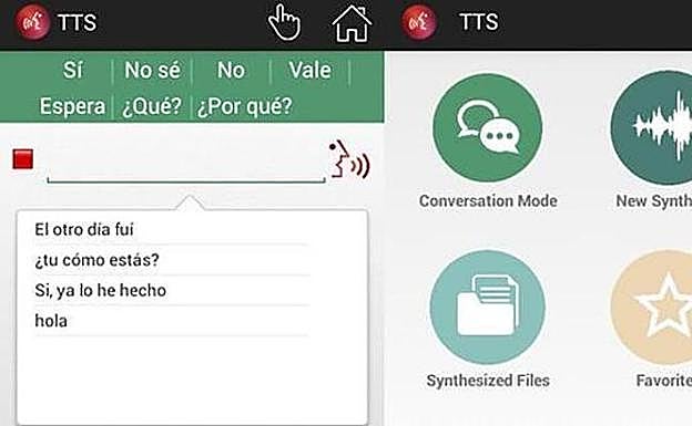 Con esta 'app' las personas con discapacidad oral enriquecen su lenguaje.