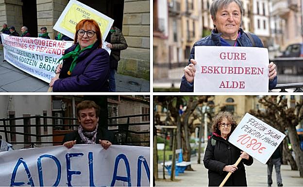 Impulso femenino a la lucha por las pensiones