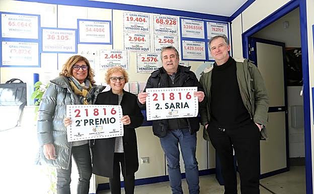 La administración que ha repartido la suerte en Hernani y Andoain.