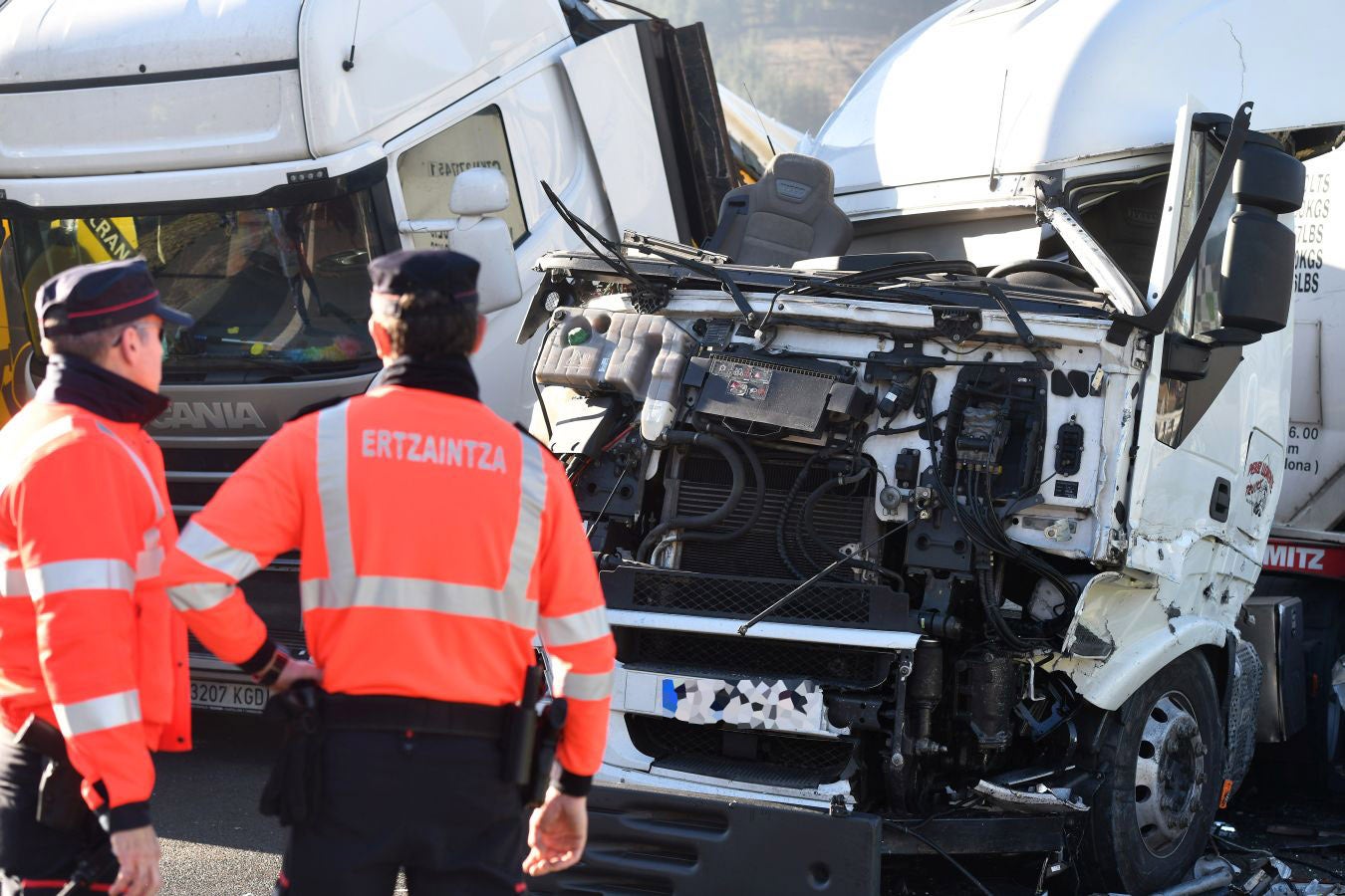 Como consecuencia del accidente, diez personas han resultado heridas, dos de ellas en estado muy grave