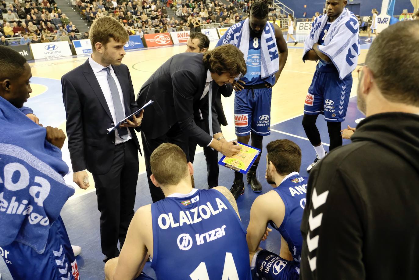 El Delteco Gipuzkoa Basket estrenó este viernes el año en San Sebastián con una victoria ante el Cáceres (72-64).
