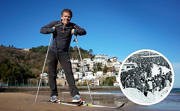 El 'marco incomparable' se transformó en la «capital de los deportes de invierno»