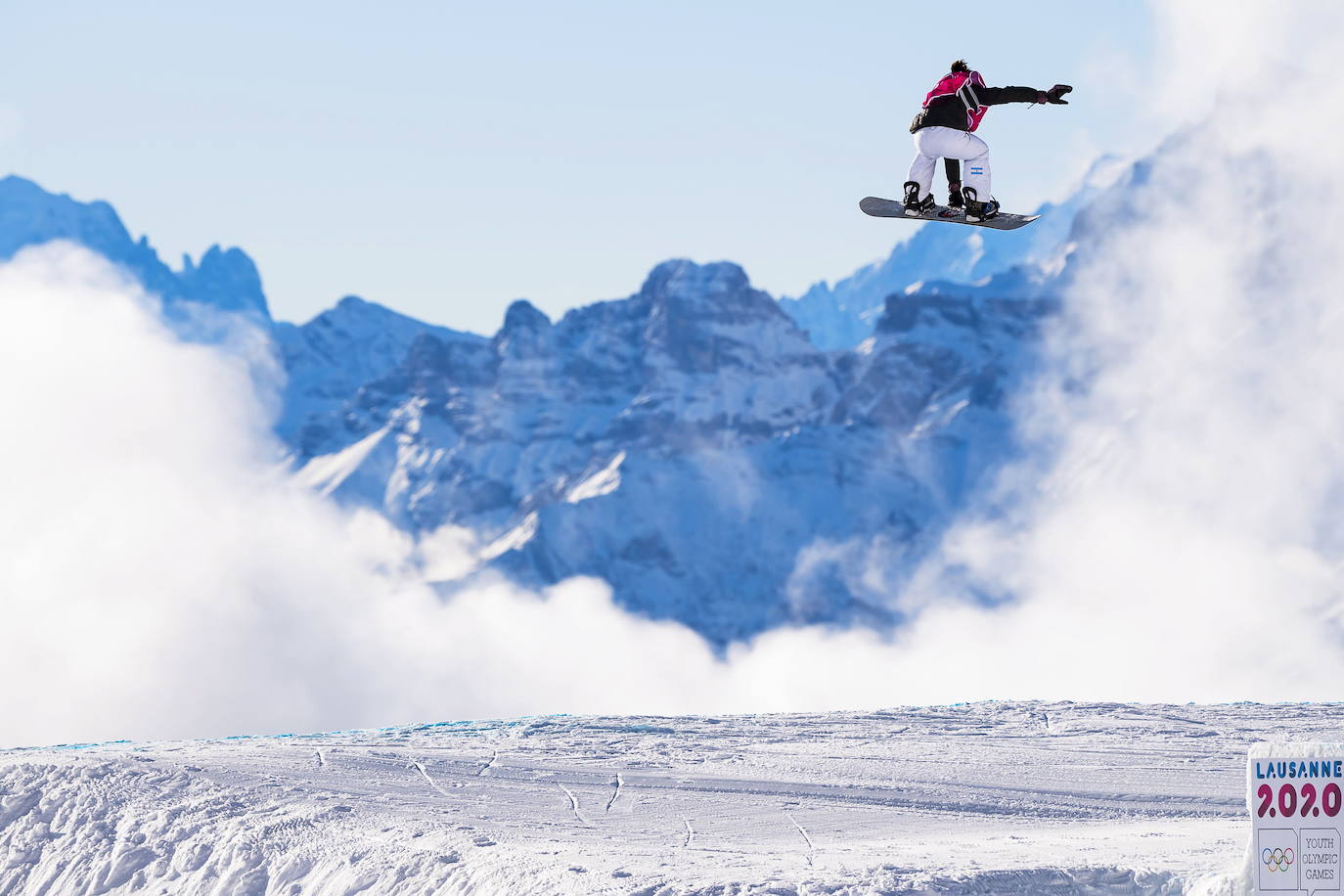 Esta semana se ha disputado el snowboard cross de los Juegos Olímpicos de la Juventud de Invierno de Lausana 2020, que ha ofrecido espectaculares imágenes.