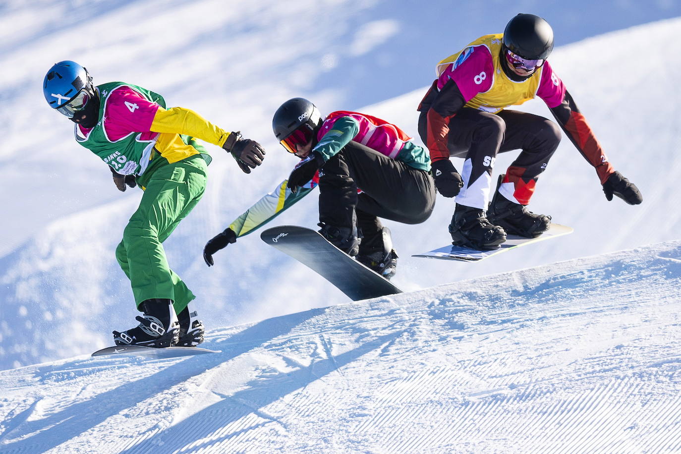 Esta semana se ha disputado el snowboard cross de los Juegos Olímpicos de la Juventud de Invierno de Lausana 2020, que ha ofrecido espectaculares imágenes.