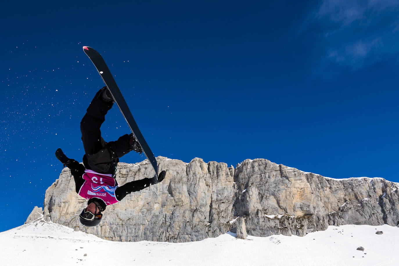 Esta semana se ha disputado el snowboard cross de los Juegos Olímpicos de la Juventud de Invierno de Lausana 2020, que ha ofrecido espectaculares imágenes.