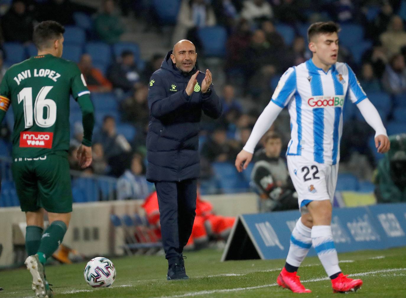 Buen ambiente en la eliminatoria copera que ha enfrentado a los realistas contra el Espanyol