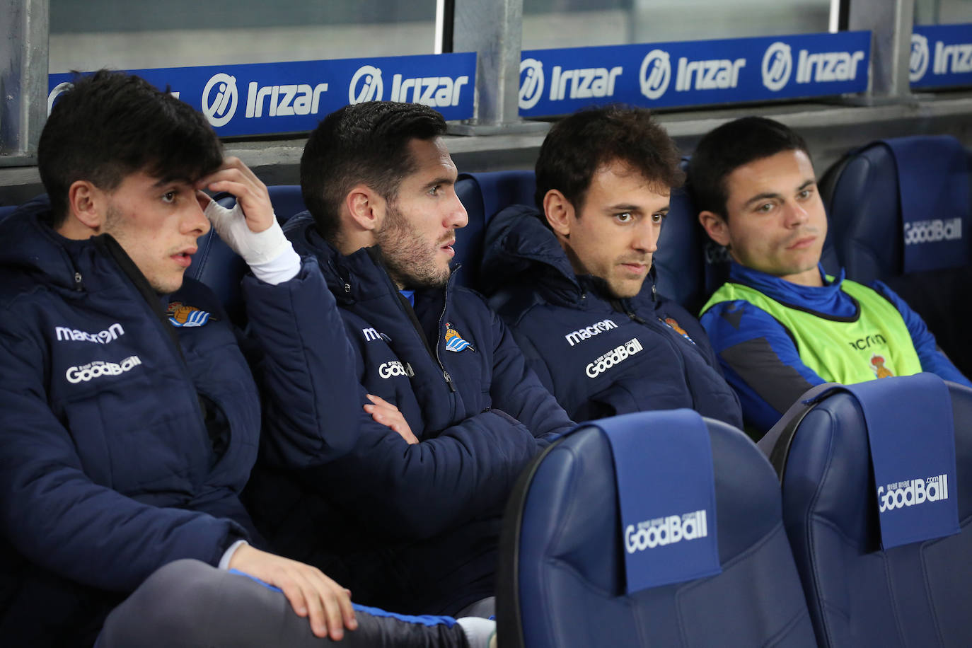 Buen ambiente en la eliminatoria copera que ha enfrentado a los realistas contra el Espanyol