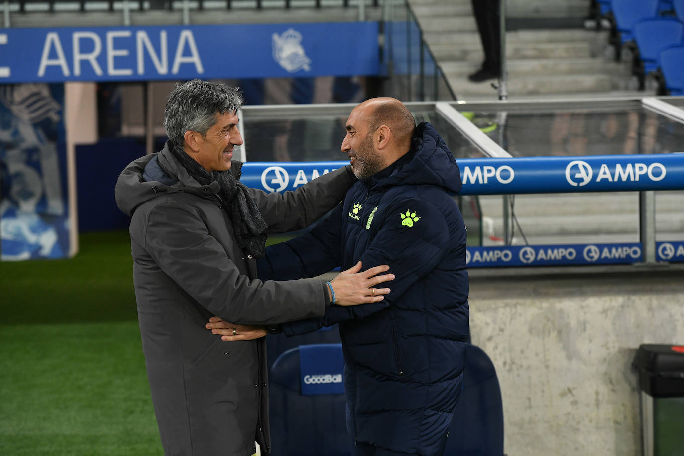 Buen ambiente en la eliminatoria copera que ha enfrentado a los realistas contra el Espanyol