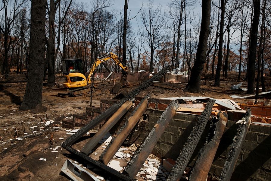 Fotos: los incendios han arrasado gran parte de Kangaroo Valley, en Australia