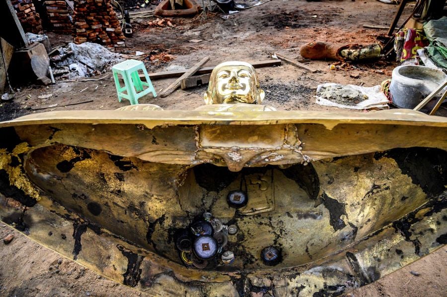 Fotos: La fábrica de budas