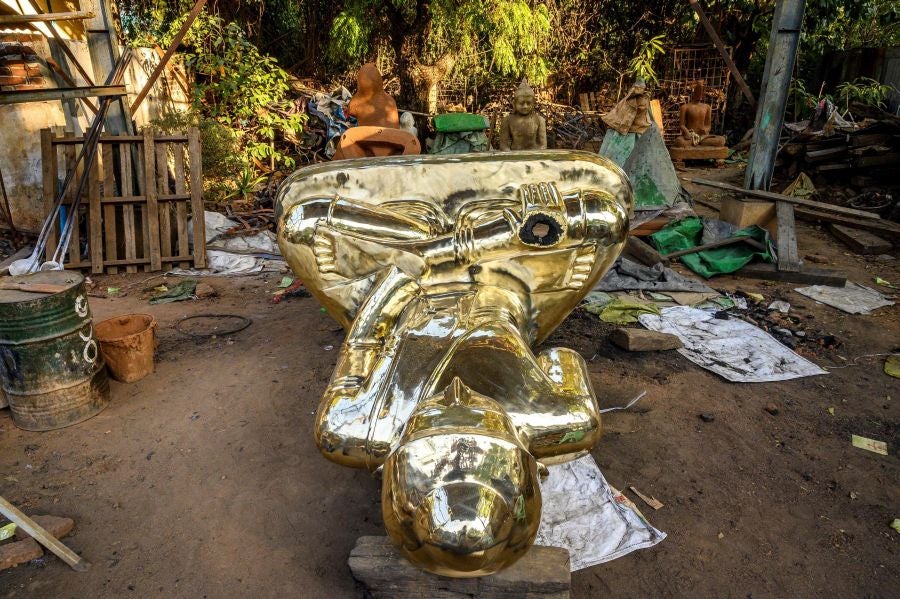 Fotos: La fábrica de budas